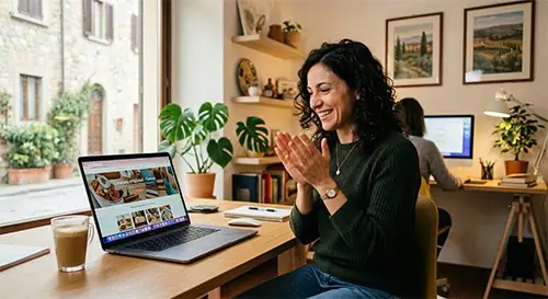 Realizzazione sito web - fase 4